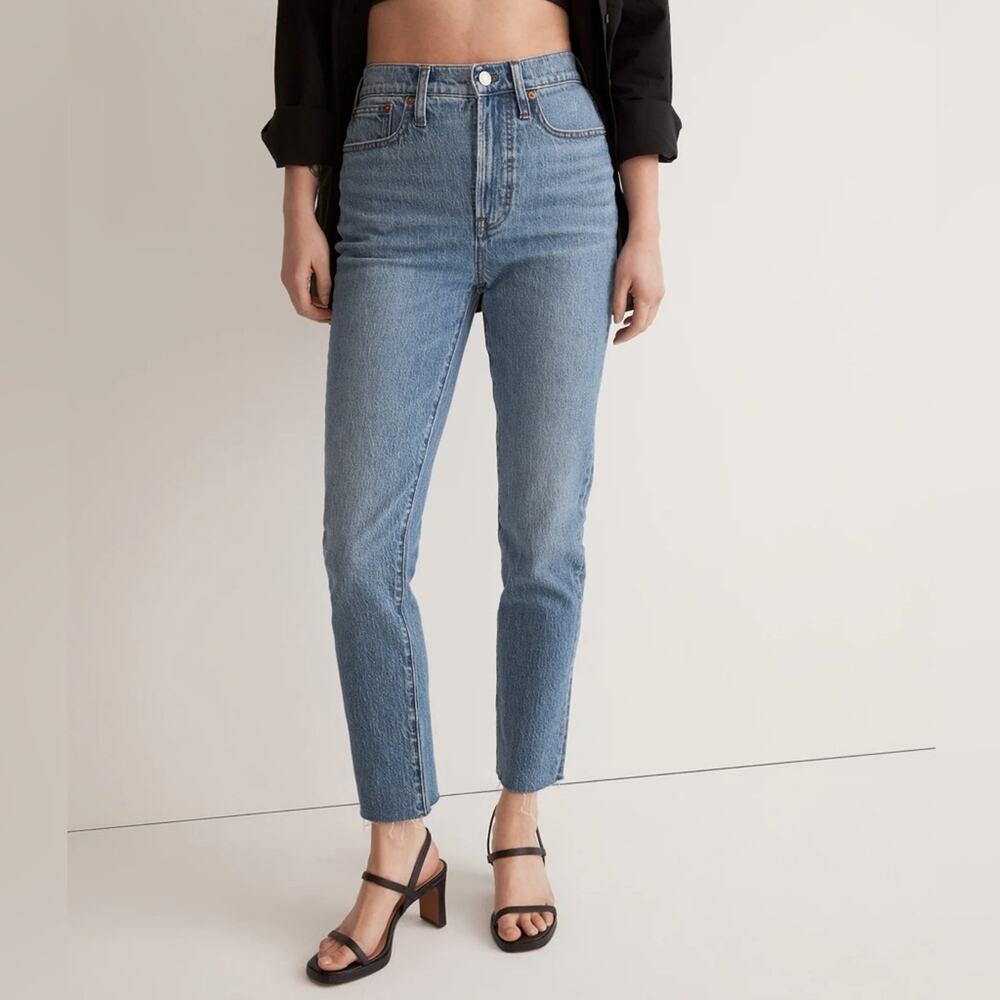 Madewell The Perfect Vintage Jean in Earlside Wash: Raw-Hem Edition - Size 29